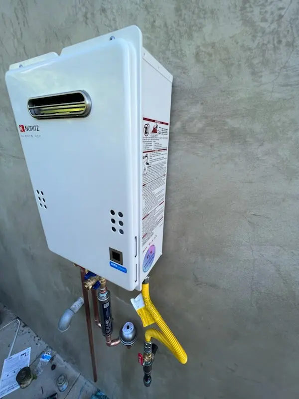 Tankless water heater installation for Pond Meadow homes